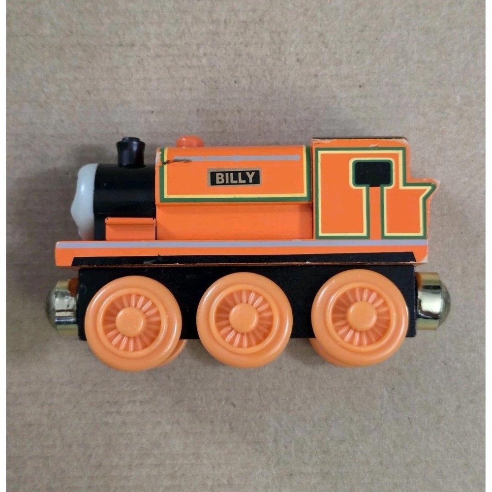 Thomas & Friends Wooden Train Tank Engine Billy Talking Railway Gold Magnet RFID